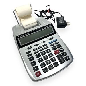 Canon‎ P23-DH V2 Color Printing Calculator Clock Calendar Power Adapter Included